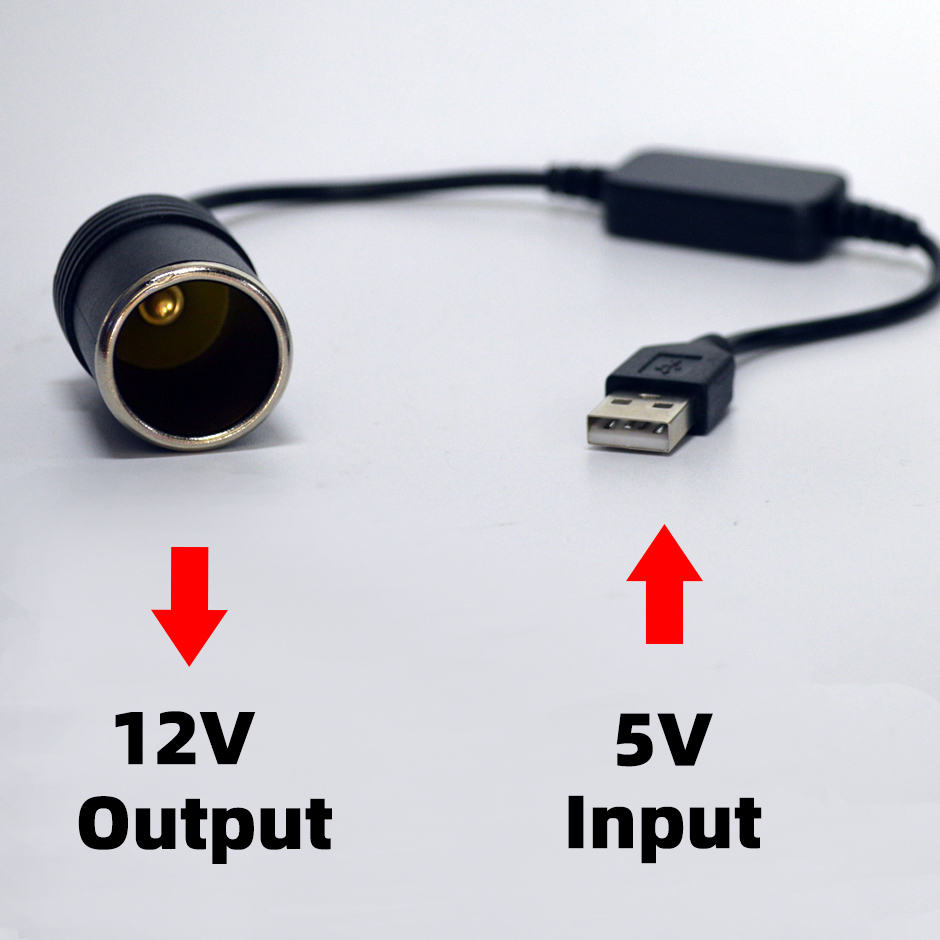 Accessories Experts Vape - Câble convertisseur 5V à 12V, rallonge