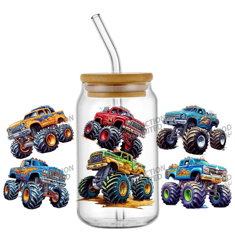 Rdta Tank Glass - Autocollant de transfert UV DTF pour