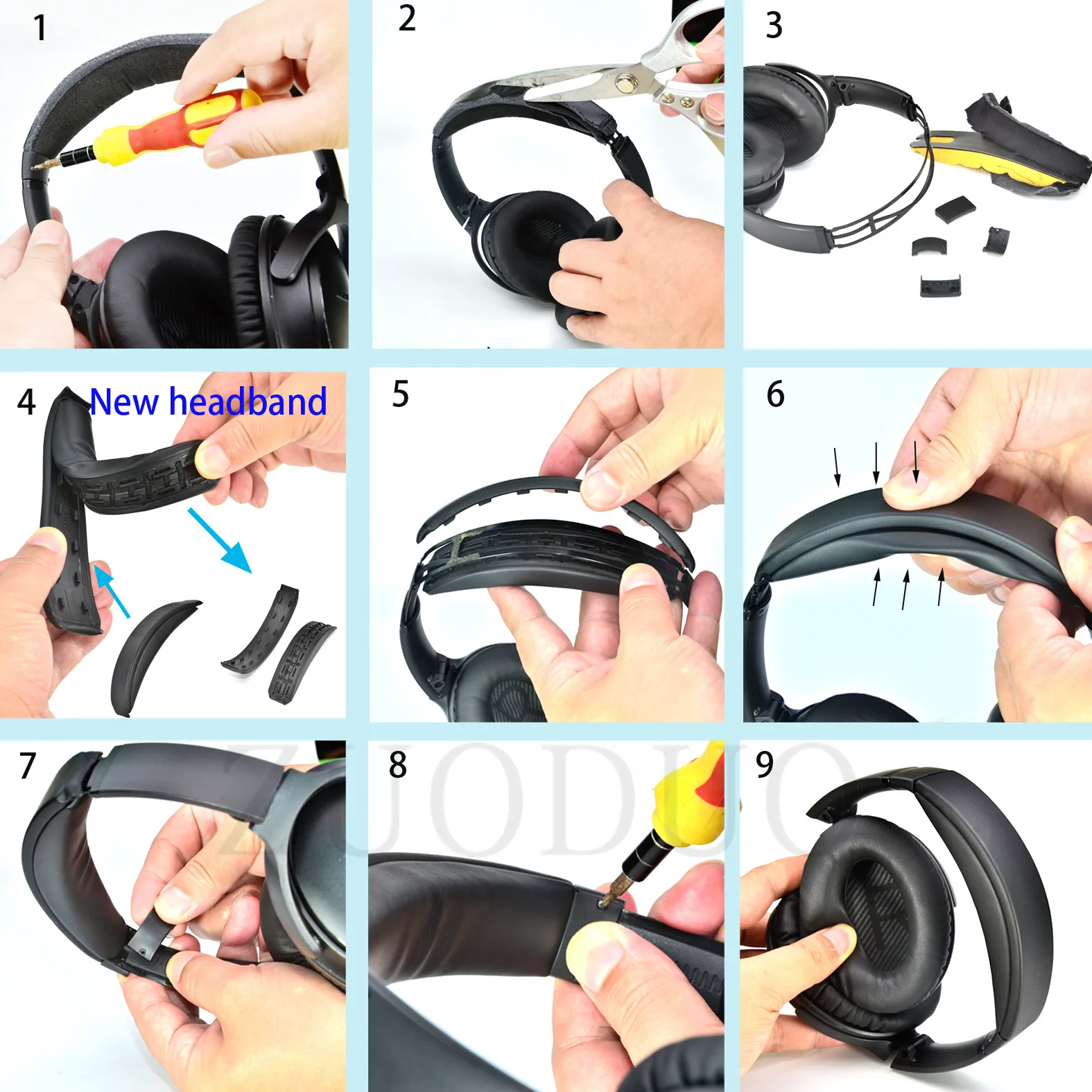 Bandeau amovible pour écouteur - Bose Headphone Qc45 avis et prix