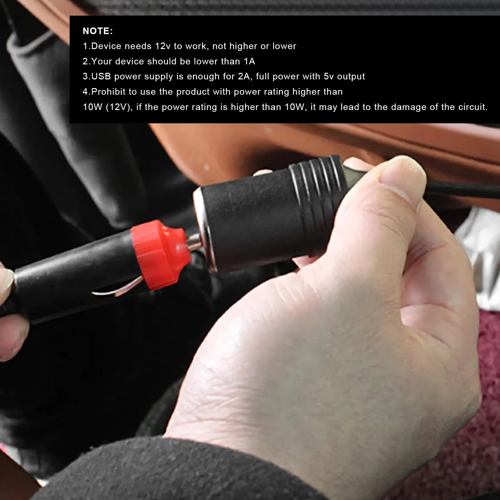 Adaptateur allume-cigare 5V à  - Vape Accessory avis et prix