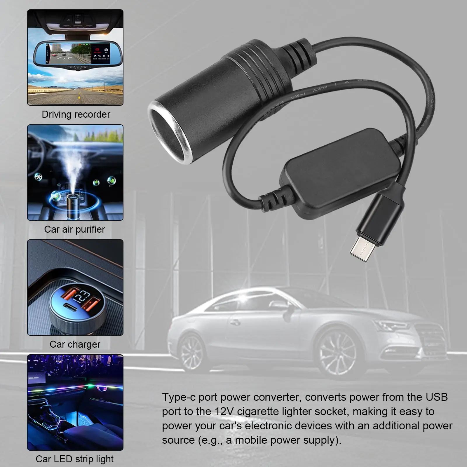 Adaptateur allume-cigare 5V à  - Vape Accessory avis et prix