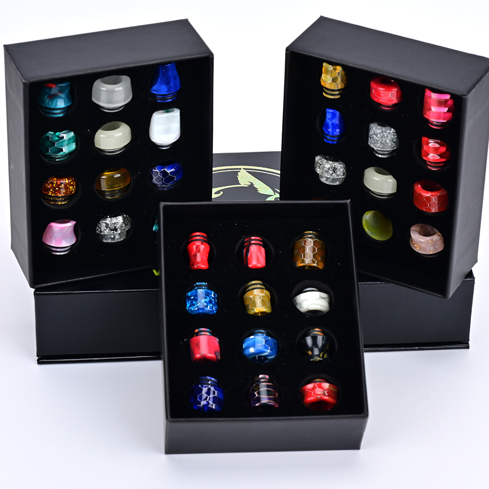 12 pièces 810 pointe d'égoutte - Drip Tip Resin avis et prix
