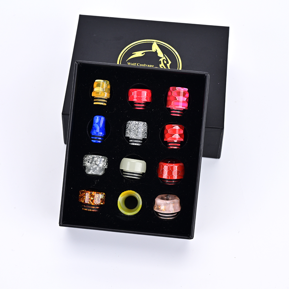 12 pièces 810 pointe d'égoutte - Drip Tip Resin avis et prix